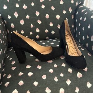 Sam Edelman Black Suede Women's Pumps